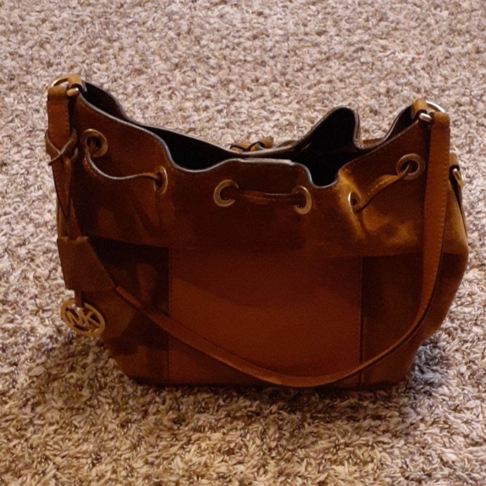 Michael Kors suede purse